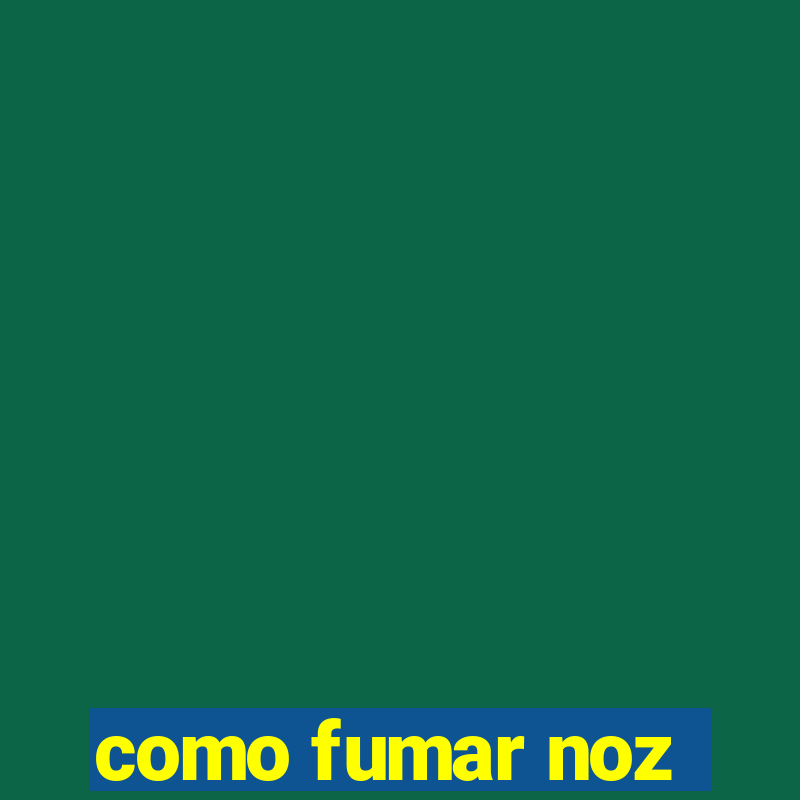 como fumar noz-moscada